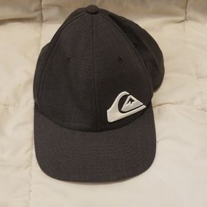 Quicksilver logo Gray Snapback hat